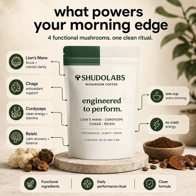 ShudoLabs Daily Mushroom Stack